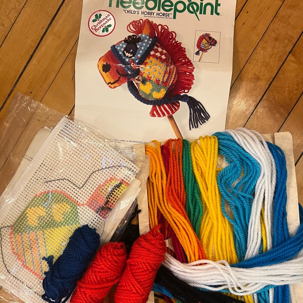Vintage Needlepoint Kit